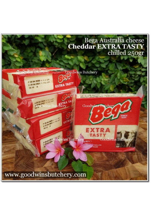 Cheese Australia BEGA CHEDDAR EXTRA TASTY chilled 250g